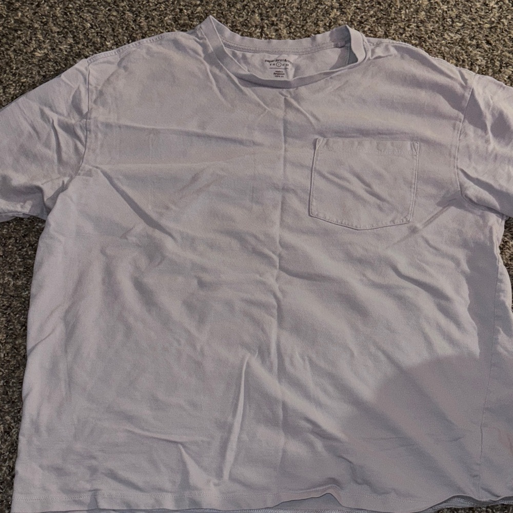 Paper Denim & Cloth Off White Pocket Tee